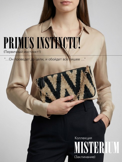 Клатч-конверт-косметичка из Шелка Женский PRIMUS INSTINCTU!_Thiny/S